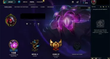 Conta LoL Gold IV - Já garanta sua skin vitoriosa