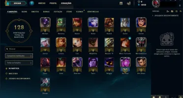 Conta LoL Gold IV - Já garanta sua skin vitoriosa