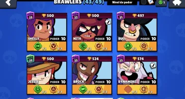 CONTA BRAWL STAR 21K DE TROFÉUS, MUITO BARATA!!!
