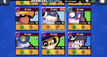 CONTA BRAWL STAR 21K DE TROFÉUS, MUITO BARATA!!!