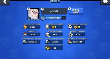 CONTA BRAWL STAR 21K DE TROFÉUS, MUITO BARATA!!!