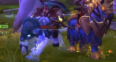 Conta World of warcraft 456 mount e tigre spectral