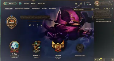 Conta De LoL Ouro V