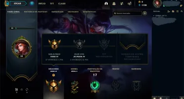 Smurf gold 4 conta nova mmr alto