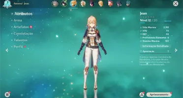 VENTI + JEAN + HARPA CELESTIAL / NA / AR7