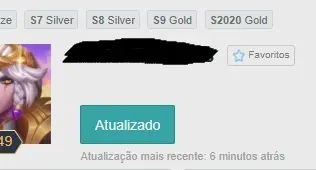 Conta LOL - Ouro 3 - 253 skins TODOS OS CAMPEÕES
