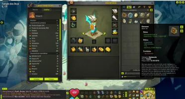 Conta Dofus Eni Omg 20 Cra Omg 88 Com Um Set Int Full