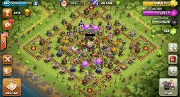 CONTA CLASH OF CLANS CV 11 TOTALMENTE MAXIMIZADA