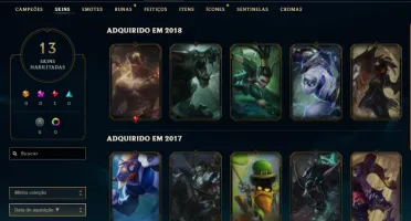 Conta level 70 com 52 champs