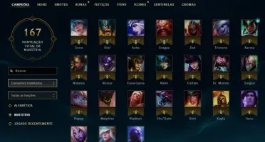 Conta level 70 com 52 champs