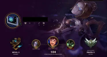 CONTA DE LEAGUE OF LEGENDS