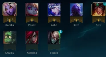 CONTA DE LEAGUE OF LEGENDS