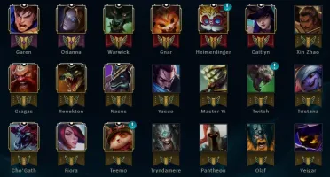 CONTA DE LEAGUE OF LEGENDS