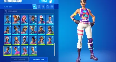 Conta Fortnite Com + 30 Skins De Loja + Salve O Mundo
