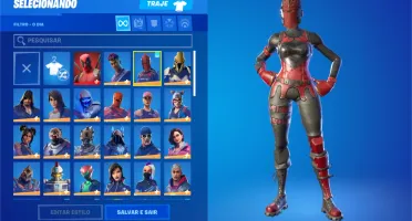 Conta Fortnite Com + 30 Skins De Loja + Salve O Mundo