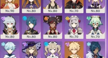 yoimiya, childe albedo e mais 8x5 star