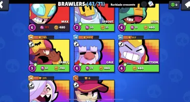 Conta brawl stars RARA
