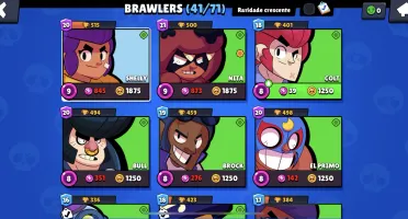 Conta brawl stars RARA