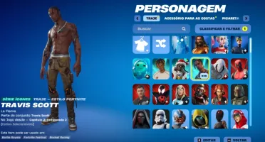 Conta Fortnite Rara +180 Skins (Pacote Travis) STW Fundador