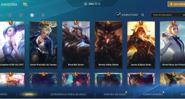 Conta cm 348 skins 8 mitcas/35 lendarias
