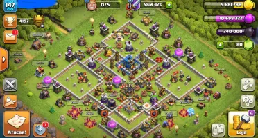 Conta Clash Of Clans Cv 12 Barato