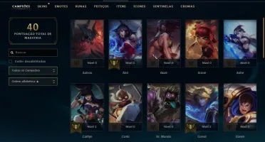 Smurf Diamante 2 40 champions 6 skins