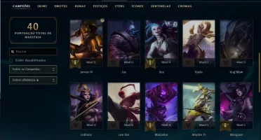 Smurf Diamante 2 40 champions 6 skins