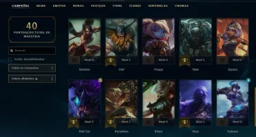 Smurf Diamante 2 40 champions 6 skins