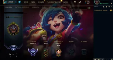 Smurf Diamante 2 40 champions 6 skins