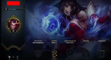 CONTAS UNRANKEDS LEAGUE OF LEGENDS