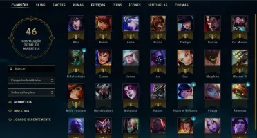 Conta unraked 5/10 md10 elo provisório ferro 1