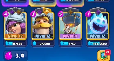 Conta de clash royale full acesso