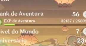 (EU) XIAO/BAAL/KAZUHA/VENTI/KLEE/+5 5 ESTRELAS!!