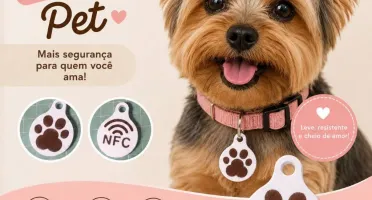 Tag NFC Personalizada para Pet