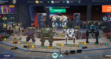 Conta WAR ROBOTS liga Campeão