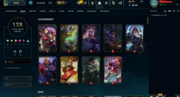 Conta Lol + Valorant À Venda