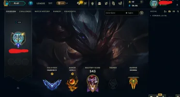 Conta Lol + Valorant À Venda