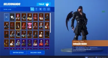 conta fortnite s3,4,5,6,7 full e 8 possui salve o mundo