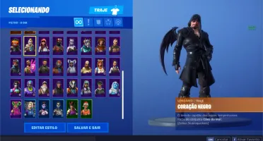 conta fortnite s3,4,5,6,7 full e 8 possui salve o mundo