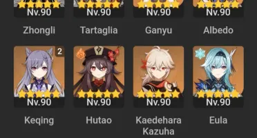 Contas Genshin Impact E Honkai Star Rail (Conjunto)