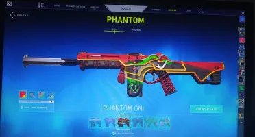 Conta Valorant com várias skins e rank de ato Imt2