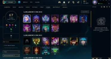 Conta de LOL (Diamante 3), MMR buffado