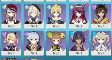 Conta Genshin Ar54 com Mavuika, Citlali, Furina, Neuvilette+