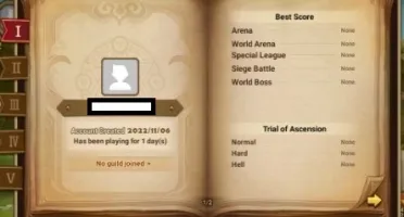 Reroll Summoners War lvl10 com Rica + Garo