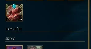 CONTA GOLD MMR ALTO NAS DUAS FILAS, BONS CHAMPS