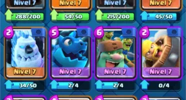 clash Royale conta nível10 com bastante conteúdo de anos