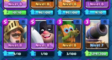 clash Royale conta nível10 com bastante conteúdo de anos