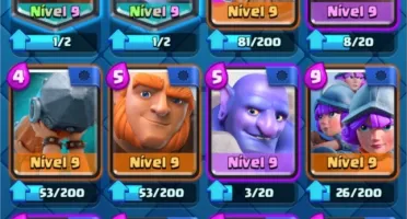 clash Royale conta nível10 com bastante conteúdo de anos