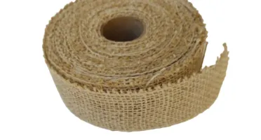 Fita de Tela de Juta Natural - Rolo 9,5 m - Larguras