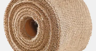 Fita de Tela de Juta Natural - Rolo 9,5 m - Larguras